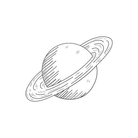 Planet handdrawn line art vector | Premium Vector #Freepik #vector #mercury-planet #pluto #jupiter #mercury Mercury Planet Art, Pluto Symbol, Pluto Planet, Mercury Planet, Line Art Vector, Planets Art, Premium Vector, Graphic Resources, Line Art