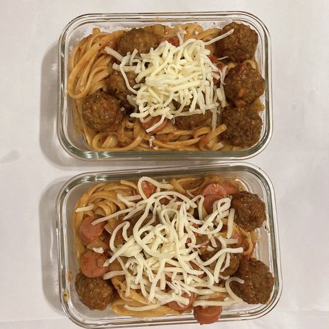 Spaghetti Bento, Meatball Spaghetti, Kotak Bekal, Work Lunch Box, Kids Bento, Bento Ideas, Spaghetti And Meatballs, School Food, Work Lunch