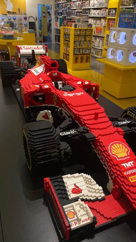 Ferrari Lego Cars, Lego Formula 1 Car, Lego Sets Aesthetic Cars, Lego Sets Cars, F1 Lego Car, Legos Car, Lego Cars Aesthetic, Lego F1 Car, Lego F1