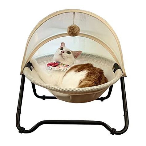 Luxury Cat Bed, Pet Hammock, Hammock Bed, Luxury Cat, Cat Hammock, Cat Help, Bedding Brands, Cat Pet Supplies, Indoor Cat