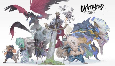 Character Design Winners Interview — Untamed: When Animals Ruled the World - ArtStation Magazine Animal Character Design, Animal Character, Alien Design, Viking Art, Concept Art Character, Ghibli Art, Monster Design, Creature Concept Art, The Untamed