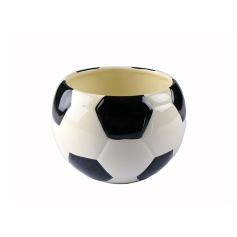 PRICES MAY VARY. Enjoy your favorite meal in this soccer ball bowl, or use it for decorative storage. Will look great in your kitchen or as a decoration. Great gift for any soccer player or fan. 4." High x 4" Wide 4." high x 4." wide Sports Party Decorations Centerpieces, Soccer Theme Centerpieces, Soccer Banquet Decorations, Sports Banquet Centerpieces, Soccer Centerpieces, Soccer Center, Soccer Banquet, Soccer Decor, Sports Party Decorations