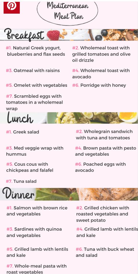 Medditeranean Diet, Mediterranean Diet Food List, Mediterranean Recipes Healthy, Mediterranean Diet Recipes Dinners, Resep Diet Sehat, Med Diet, Mediterranean Diet Meal Plan, Easy Mediterranean Diet Recipes, Mediterranean Diet Plan