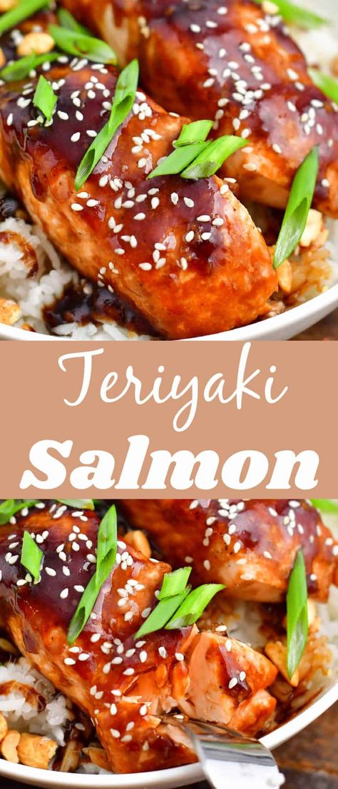 Salmon With Skin Recipes, Salmon Pan Seared, Easy Salmon Recipe, Baked Teriyaki Salmon, Seared Salmon Recipes, Salmon Recipes Pan Seared, Will Cook For Smiles, Sauce For Salmon, Pan Fried Salmon