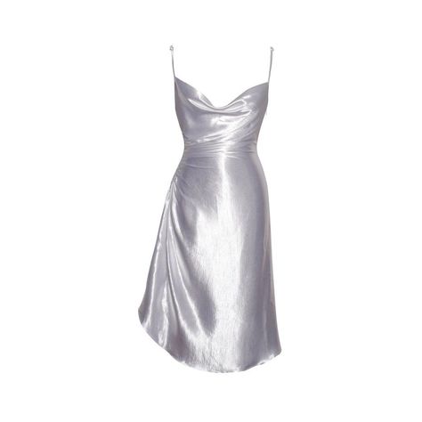 Silver Homecoming Dresses, Dresses Elegant Short, Silver Satin Dress, Grey Satin Dress, Silver Formal Dresses, White Satin Dress, Dama Dresses, Circle Dress, Dress Aesthetic