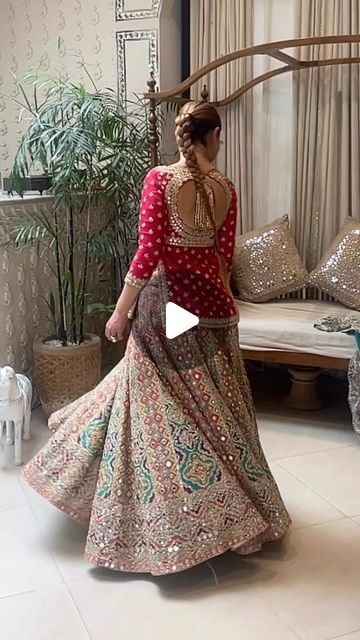 Lehengas Wedding, Mirror Work, How To Wear, On Instagram, Instagram