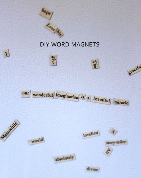 Fridge Magnets Words, Fridge Poetry Magnets, Fridge Magnets Letters, Fridge Word Magnets, Funny Sentences, Word Magnets, History Of Literature, Fridge Art, Diy Magnets