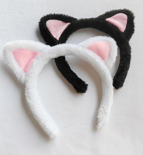 Diy Cat Ears, Cat Headband, Cat Ear Headband, Soft Cat, Holloween Costume, Cat Ears Headband, Ears Headband, Skincare Makeup, Black Cat Halloween