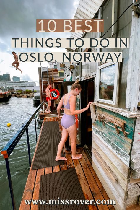 The 10 best things to do for 2 days in Oslo! Museums, food, drinks, saunas, cruises and more! I'll give you all the tips to maximize your time Oslo Bucket List, Oslo Travel, Oslo Airport, Norway Vacation, Norway Travel Guide, Vacation Wishes, Scandinavia Travel, Norway Travel, Oslo Norway