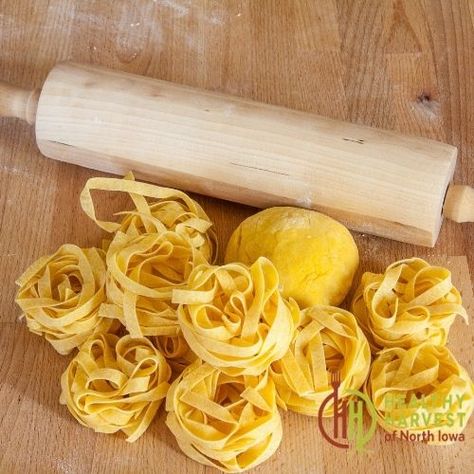 Duck Egg Pasta Duck Egg Pasta, Recipes Using Duck Eggs, Egg Pasta Recipe, Healthy Harvest, Egg Noodle Recipes, Pasta Dough Recipes, Homemade Pasta Recipe, Egg Pasta, Duck Eggs