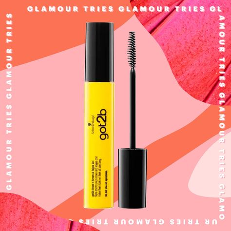 Schwarzkopf's got2b Glued 4 Brows & Edges: GLAMOUR Tries | Glamour UK Best Brow Gel, Got2b Glued, Schwarzkopf Got2b, Glamour Uk, New Makeup, Hair Gel, Brow Gel, The Hype, Makeup Hair