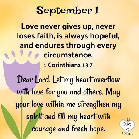 September Blessings, September Images, Quote Bubble, Prayer Time, Prayer Changes Things, Powerful Prayers, Faith Encouragement, Inspirational Verses, Daily Wisdom