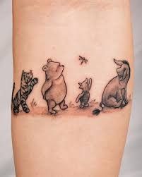 Piglet Tattoo, Eeyore Tattoo, Winnie The Pooh Tattoo, Pooh Tattoo, Winnie The Pooh Tattoos, Are Tattoos, Camping Tattoo, American Traditional Tattoos, Piglet Eeyore