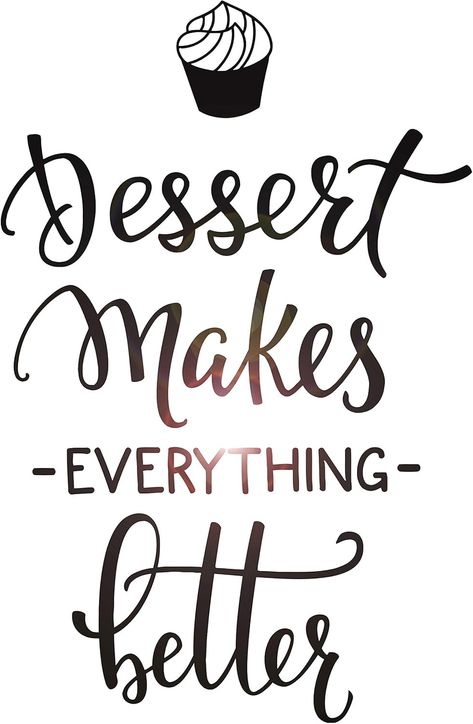 Amazon.com: Vinyl Wall Decal Dessert Quote Bakery Shop Decor Window Lettering Stickers Mural Large Decor (ig5468) : Tools & Home Improvement Bakery Quotes, Dessert Quotes, Window Lettering, Lettering Stickers, Baking Quotes, Kitchen Decals, Kitchen Wall Decals, Large Decor, Bakery Shop