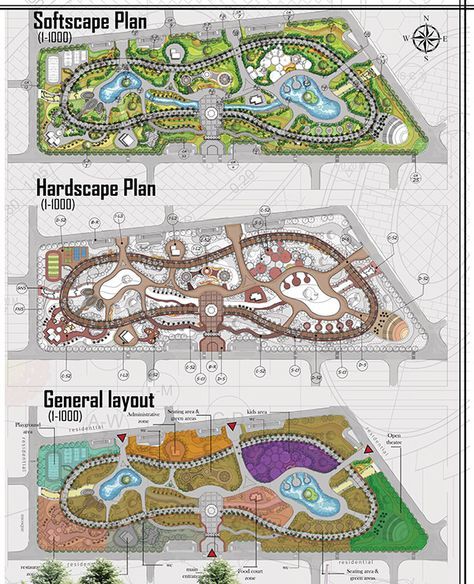 Park Layout Landscape, Landscape Projects Architecture, Area Statement Architecture Sheet, Terminal Design Architecture, Public Park Design Plan, Park Masterplan, Community Park Design, Public Park Design, Organic Architecture Concept