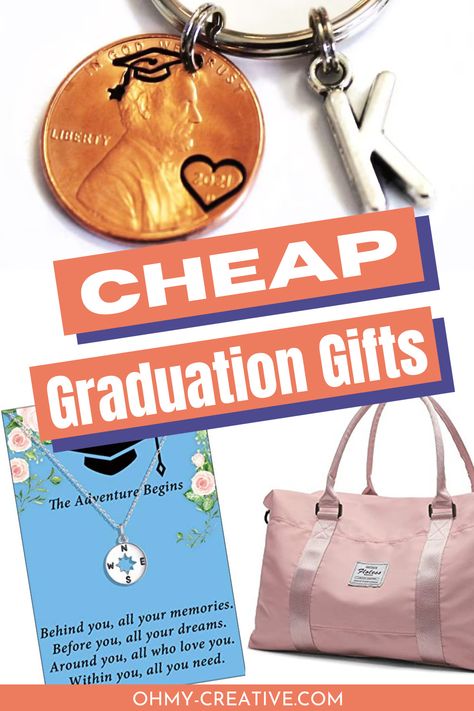 Save money and still give thoughtful graduation gifts - these cheap graduation gifts are inexpensive and considerate at the same time. Don't break the bank – these inexpensive graduation gifts will make the grad just as happy. From fun and practical presents to heartfelt tokens of your appreciation, we've got you covered. Cheap Graduation Gifts, Diy Graduation Gifts College, Cute Graduation Gifts, Graduation Party Candy Bar, Graduation Gifts For Students, Inexpensive Graduation Gifts, Thoughtful Graduation Gifts, Senior Graduation Gifts, Graduation Gifts For Friends