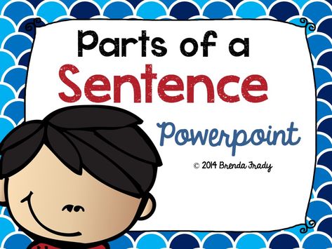 Phew! Time sure does fly when you're busy! I can't believe it's almost October & we've been in school for 7 weeks... Sentence Structure Anchor Chart, Sentence Anchor Chart, Subject Predicate, Sentences Kindergarten, Grammar Sentences, Parts Of A Sentence, Second Grade Writing, 3rd Grade Writing, 2nd Grade Writing