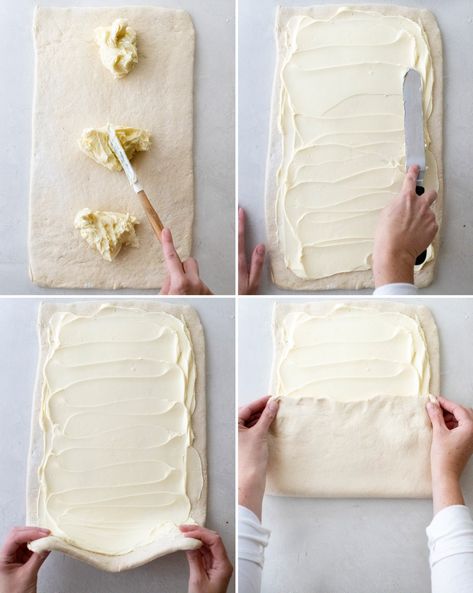 The Easiest Homemade Croissants Start With Softened Butter | Epicurious Homemade Crossiant, Croissants With Puff Pastry, Make Croissants, Morning Buns, Best Drip Coffee Maker, Butter Block, Flourless Chocolate Cake Recipe, Morning Bun, Bouchon Bakery