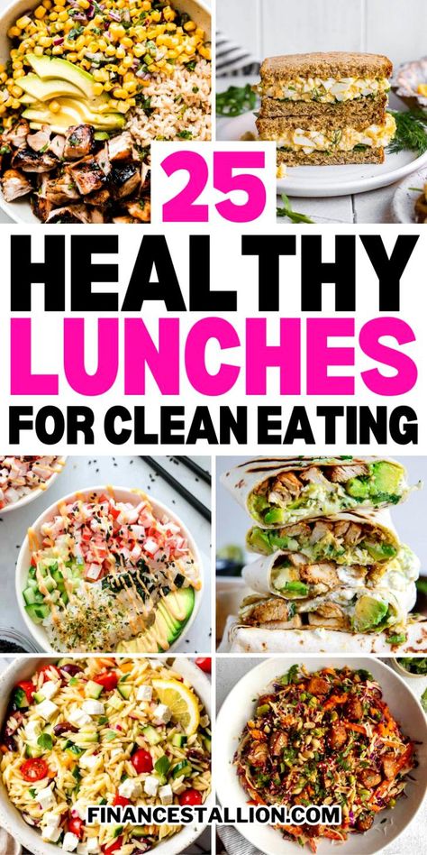 Healthy Easy Lunch Prep, Healthy Lunch Not Salad, Healthy Dairy Free Lunch Ideas, Work Packed Lunch Ideas, Easy Summer Lunch Ideas For Work, Light And Healthy Lunches, No Deli Meat Lunch Ideas, Easy Healthy Lunches For Work Make Ahead, Easy Low Calorie Meal Prep Lunch Ideas