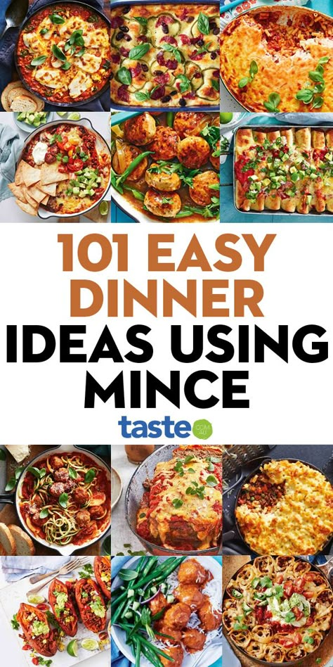 Mince Dinner Ideas, Easy Mince Recipes, Minced Beef Recipes Easy, Pork Mince Recipes, Minced Meat Dishes, Minced Beef Recipes, Minced Meat Recipe, Healthy Meat Recipes, Mince Recipes