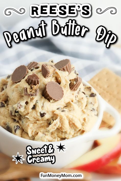 Reeses Peanut Butter Cup Dip, Reese’s Dessert Dip, Reeses Peanut Butter Ball Dip, Reese’s Peanut Butter Dip Recipe, Peanut Butter Dip Recipes, Reese Peanut Butter Dip, Reese's Peanut Butter Dip, Reese’s Peanut Butter Dip, Ways To Eat Peanut Butter