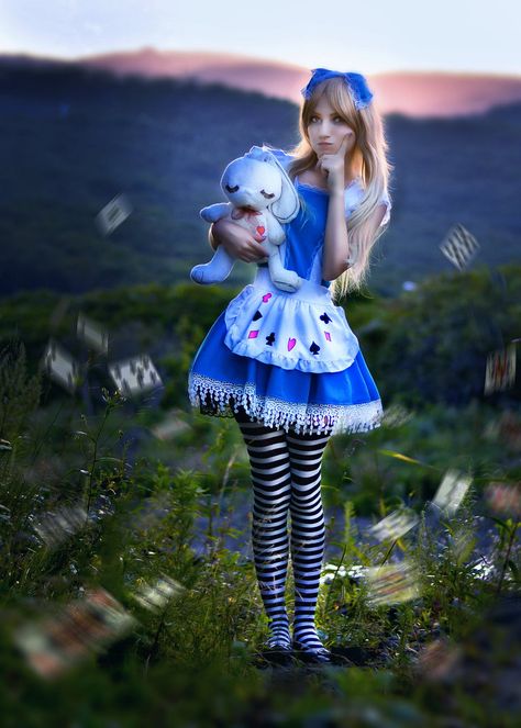 Alice in Wonderland by elara-dark on DeviantArt Cosplay Alice In Wonderland, Halloween Alice In Wonderland, Clothing Drawing, Alice In Wonderland Crafts, Alice Costume, Alice Cosplay, Alice In Wonderland Characters, Fictional Character Crush, Famous Characters