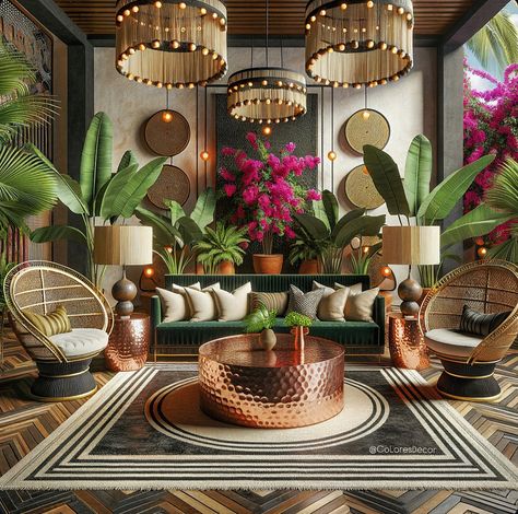 My @giLherrera twist of Mid-Century Modern Mexican Hacienda “Outdoor Living” with a Tulum/Cabo Touch: Inspired by my hometown of Palm Springs/CoacheLLa Valley . At CoLores Decor Our team is constantly experimenting with textures & “WOW” styles for a UNIQUE statement design for any room…Introducing TOP 🇲🇽 MeXican Artisan Design & CATAPULTING our culture’s Talent through the vision of our founder, GiL Herrera @giLherrera ♥️ . We work with many Hotels, Restaurants, Interior Design Studios. We Ca... Mexican Luxury Aesthetic, Mexican Interior Design Living Room, Mexican House Decor, Modern Mexican Hacienda, Mexican Interior Design Modern, Tulum Interior Design, Hacienda Style Decor, Modern Tropical Interior Design, Restaurants Interior Design