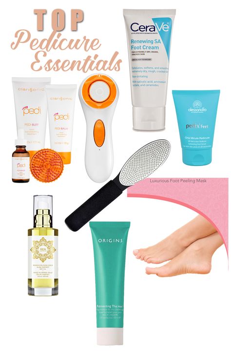 Top Pedicure Essentials Pedicure Essentials, Pretty Nail Polish Colors, Nail Polish Gift Set, Medical Words, Makeup Counter, Peeling Mask, Pretty Nail Polish, Professional Manicure, Nail Drills