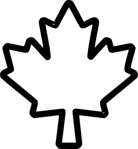 Maple Leaf Silhouette, Maple Leaf Template Free Printable, Maple Leaf Outline, Leaves Template Free Printable, Maple Leaf Images, Maple Leaf Clipart, Maple Leaf Drawing, Maple Leaf Template, Leaf Clip Art