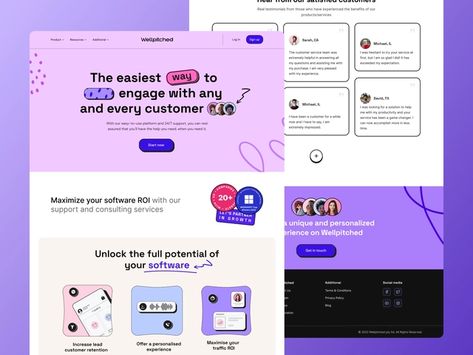 Trending Website, Landing Page and Splash Page Designs on Dribbble Quiz Website Design, Splash Page Design, Neo Brutalism, Sidebar Design, Brand Examples, Blog Post Design, Blog Post Template, Web Design Websites, Website Banner Design