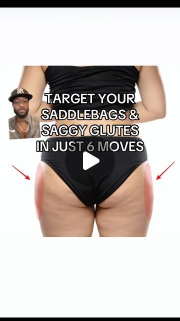 Saddlebag Exercises, Saddlebag Workout, Targeted Workouts, Target Workout, Busy Women, Lower Body Workout, Bodyweight Workout, Fat Loss, Workout Videos