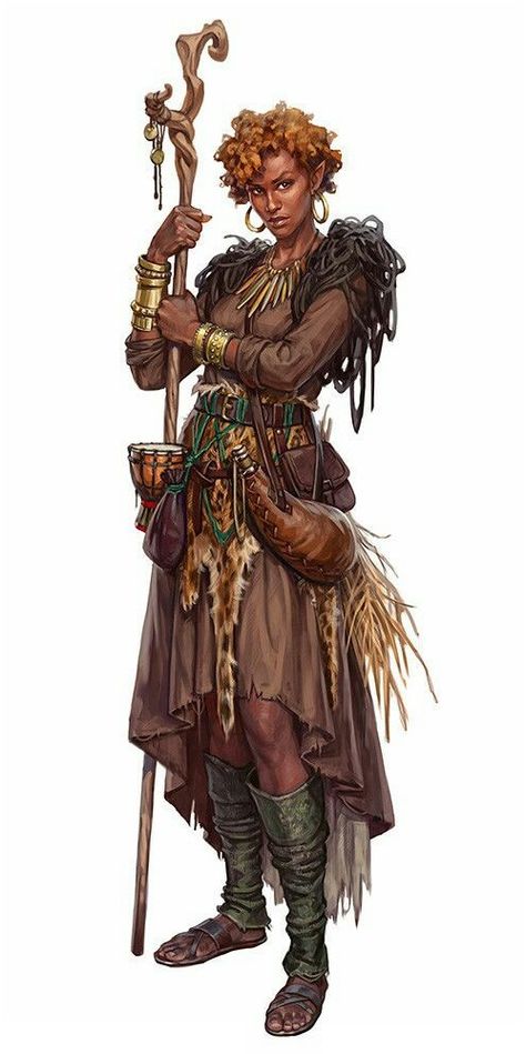 Female Half-Elf Druid or Shaman - Pathfinder PFRPG DND D&D 3.5 5th ed d20 fantasy Weiblicher Elf, Dnd Druid, Half Elf, Elf Druid, Dark Sun, Female Elf, Heroic Fantasy, Wood Elf, Dungeons And Dragons Characters