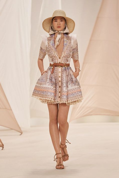 Zimmermann Resort 2023 Collection | Vogue Zimmermann Resort, Resort 23, Knotted Rope, Resort 2023, Wardrobe Goals, Resort Fashion, Breezy Dress, Minimal Outfit, High Tide