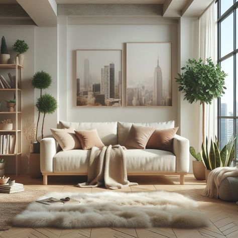 Apartment Aesthetic Cozy Textiles City Appartement Aesthetic, Apartment City View Aesthetic, California Apartment Aesthetic, Skyline Apartment Aesthetic, City View Apartment Aesthetic Night, New York Aesthetic Apartments Night, Urban Apartment, Multipurpose Furniture, Convertible Sofa Bed