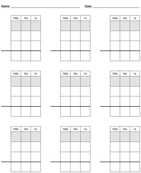 NWEdible Math Problem Grid Paper - 100s Thumbnail Math Grid, Graph Worksheet, Teaching Subtraction, Paper Grid, Coordinate Grid, Math Expressions, Coordinate Graphing, Kindergarten Skills, Eureka Math