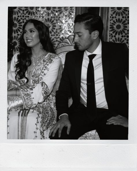 Moroccan Couple Aesthetic, Moroccan Wedding Aesthetic, Manal Benchlikha, Traditional Moroccan Wedding, Moroccan Weddings, Kaftan Wedding Dress, Morocco Aesthetic, Moroccan Bride, Moroccan Aesthetic