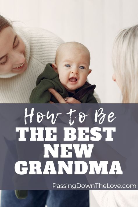 10 Ways to be the Best Grandma Ever! Learn the tips to be an awesome Grandma. Being a new Grandma is the best! #Grandma #Grandkids #BestGrandma #TipsforGrandma Grandbaby Room At Grandmas, Grandma’s House, Grandkids Room At Grandmas, First Grandbaby, New Grandbaby, Grandma Journal, First Time Grandparents, Grandparents Activities, Grandkids Quotes