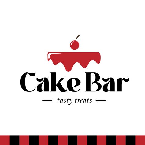 Simple Pastry logo available on Freepik Pastries Logo, Pastry Logo, Cake Bar, Cake Simple, Bar Logo, Cake Bars, Festive Treats, Simple Logo, Yummy Treats