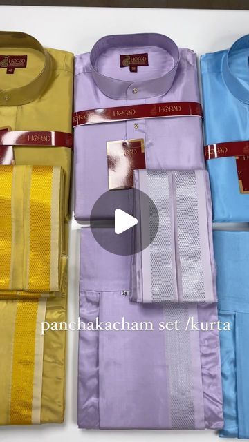 Horad™ Pure Silk Wedding Dhoti on Instagram: "Premium A+Art Silk Kurta/Panchakcham Set 

Available in Shirt Size 36, 38, 40, 42,
44, 46 & 48

#dhoti #india #tamilnadu #karnataka #kerala #andhrapradesh #telangana #malaysia #singapore #usa #uk #europe #tamil #telugu #kannada #tradition #fyp #reels #luxury" Dhoti Kurta For Men Indian Weddings, Dhoti For Men, Indian Wedding Clothes For Men, Silk Kurta, Wedding Clothes, Indian Wedding Outfits, Silk Wedding, Silk Shirt, Wedding Men