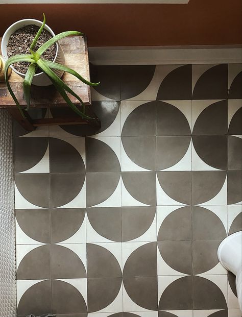 Geometric Tiles Bathroom, Fish Scale Tiles, Subway Tile Patterns, Graphic Tiles, Accent Tiles, Abstract Tile, Penny Round Tiles, Tiles Ideas, Cle Tile