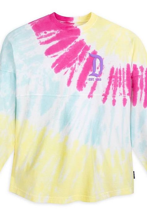 These Tie-Dye Disney Spirit Jerseys Just Scream Happiness Tie Dye Disney, Girls Disney Shirts, World Logo, Minnie Ears Headband, Minnie Mouse Ears Headband, Tie Dye Fabric, Spirit Jersey, Tie Dye Long Sleeve, Disney Ladies