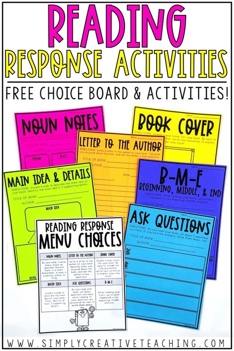 Reading Group Activities 3rd Grade, Read To Self Activities, Daily 5 4th Grade, Choice Boards 3rd Grade, Ela Centers 3rd Grade, Reading Centers 4th Grade, Reading Centers 3rd Grade, Reading Activities For 2nd Grade, 5th Grade Reading Activities