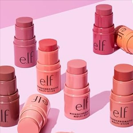 Ditch your makeup bag! This creamy, multi-use stick from e.l.f. does it all: blush, eyeshadow, lipstick & more! ✨ Get endless monochromatic looks in seconds.  #elfcosmetics #multistick #makeupmusthave #ad #makeuplook #monochrome #cosmetics #travelfriendly Monochromatic Looks, Blush Eyeshadow, E.l.f. Cosmetics, Makeup Must Haves, Eyeshadow Lipstick, Cream Blush, Makeup Yourself, Makeup Bag, Body Care