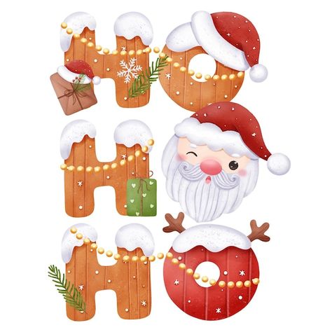 Christmas Cute Illustration, Cute Christmas Images, Christmas Illustration Art, Navidad Cute, Cute Christmas Illustration, Xmas Illustration, Christmas Vector Illustration, Santa Illustration, Christmas Card Illustration