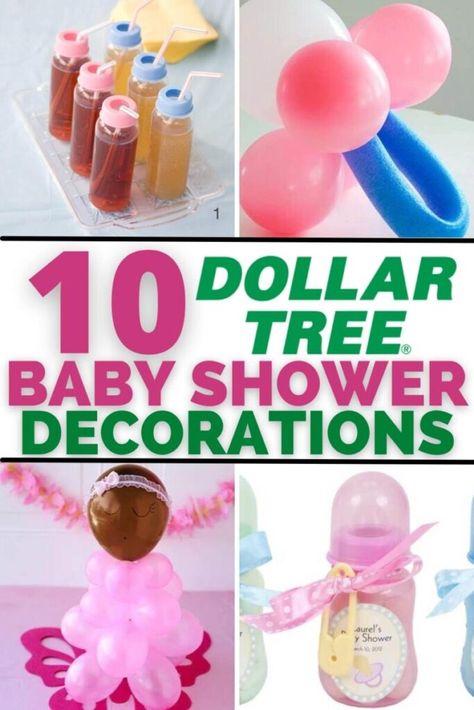 10 DIY Dollar Tree Baby Shower Decorations – Habitat for Mom Baby Shower Kids Craft Table, Dollar Tree Baby Shower Centerpiece, Home Made Baby Shower Decorations Simple, Simple Baby Shower Table Centerpieces, Centerpieces For Baby Shower Table, Useful Baby Shower Centerpieces, Baby Shower Simple Centerpieces, Easy Baby Shower Centerpieces For Boys, Small Babyshowers