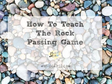 How To Teach the Rock Passing Game To Your Students Memorization Games, Games For Middle Schoolers, Music Activities For Kids, Rock Games, Summer Camp Activities, Camp Activities, Sensory Activities Toddlers, Choose Happiness, Valentine's Day Crafts For Kids