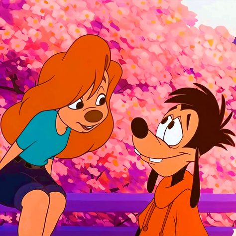 Roxanne Goofy, Goofy Aesthetic, Movie Duos, Max And Roxanne, Disney Duos, A Goofy Movie, Goofy Disney, Cute Couple Halloween Costumes, Goofy Movie