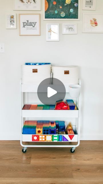 Connetix Tiles Storage, Magnetiles Storage, Magnet Tiles Storage, Magnet Tile Storage Ideas, Magnetic Tiles Storage Ideas, Magnatiles Organization, How To Store Magnatiles, Storing Magnatiles, Magna Tile Storage