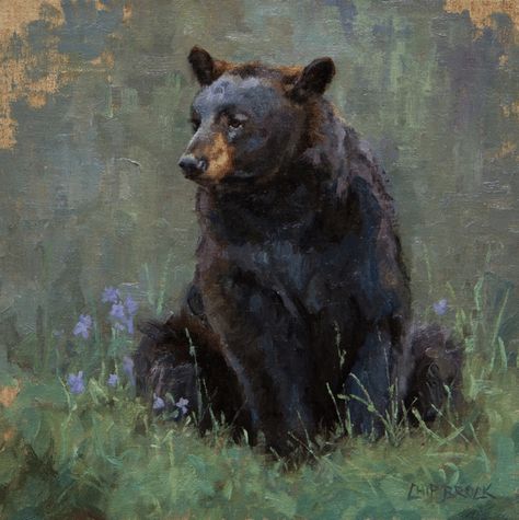 Watercolor Wildlife, Black Bears Art, 동화 삽화, Bear Paintings, Salon Art, Wildlife Paintings, Art Competitions, Bear Art, Arte Animal