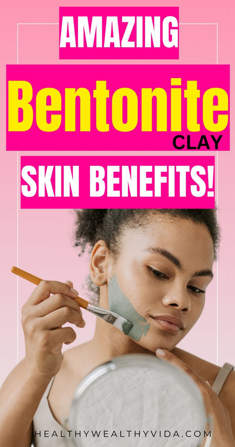 Unlock the secret to glowing, youthful skin with the magic of Bentonite Clay! Discover how Bentonite Clay masks can transform your skincare routine. From deep detoxification, pore refinement, oil control, to soothing sensitive skin and fighting the signs of aging, discover the all-natural, powerful benefits of this volcanic ash-derived wonder.  Read on to learn how to incorporate Bentonite Clay into your beauty regimen for a clearer, smoother, and more radiant complexion. Uses Of Bentonite Clay, Benefits Of Bentonite Clay For Skin, Bentonite Clay Bath, Benefits Of Bentonite Clay, Clay Mask Benefits, Bentonite Clay Benefits, Facial Benefits, Calcium Bentonite Clay, Bentonite Clay Mask